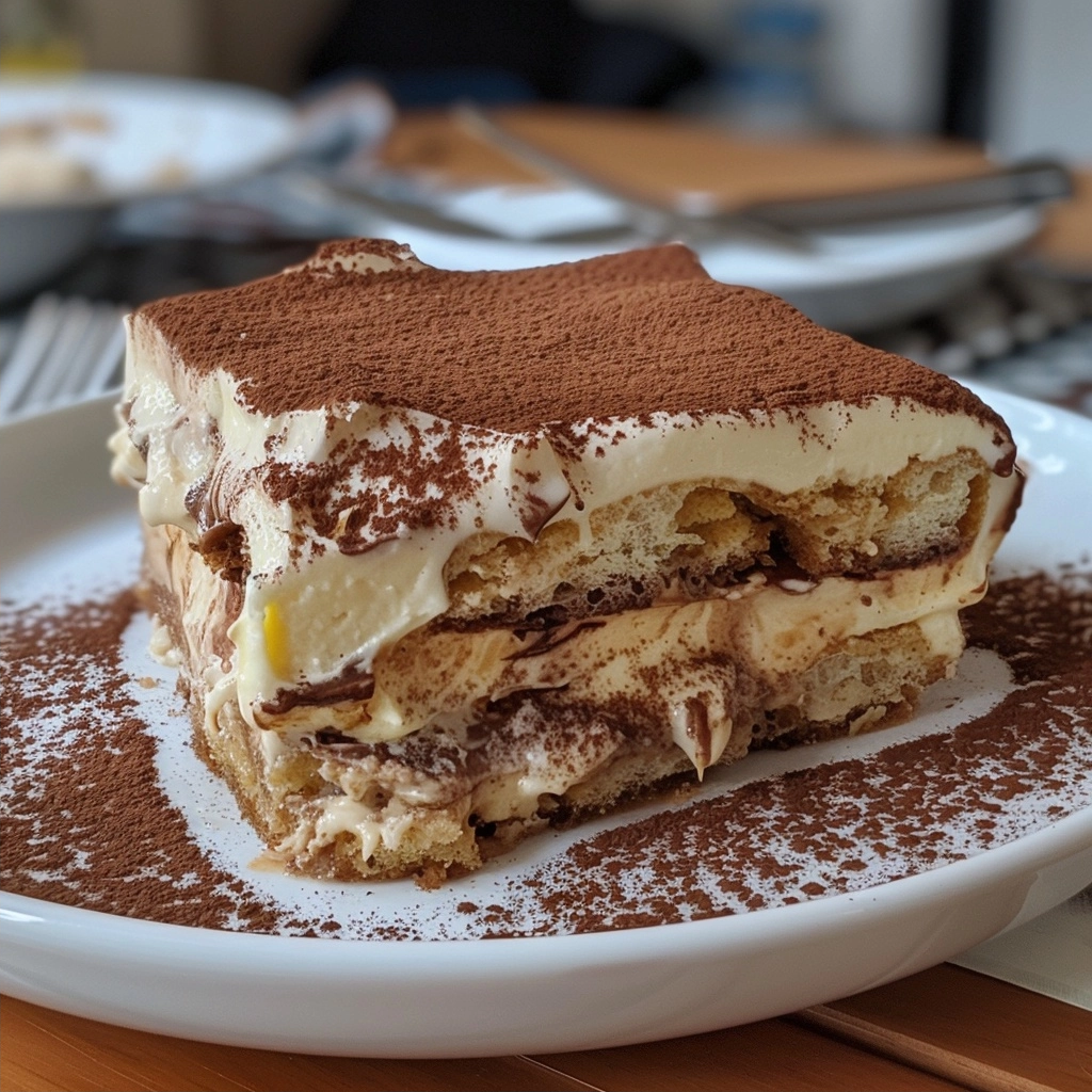 Tiramisu protéiné au fromage blanc