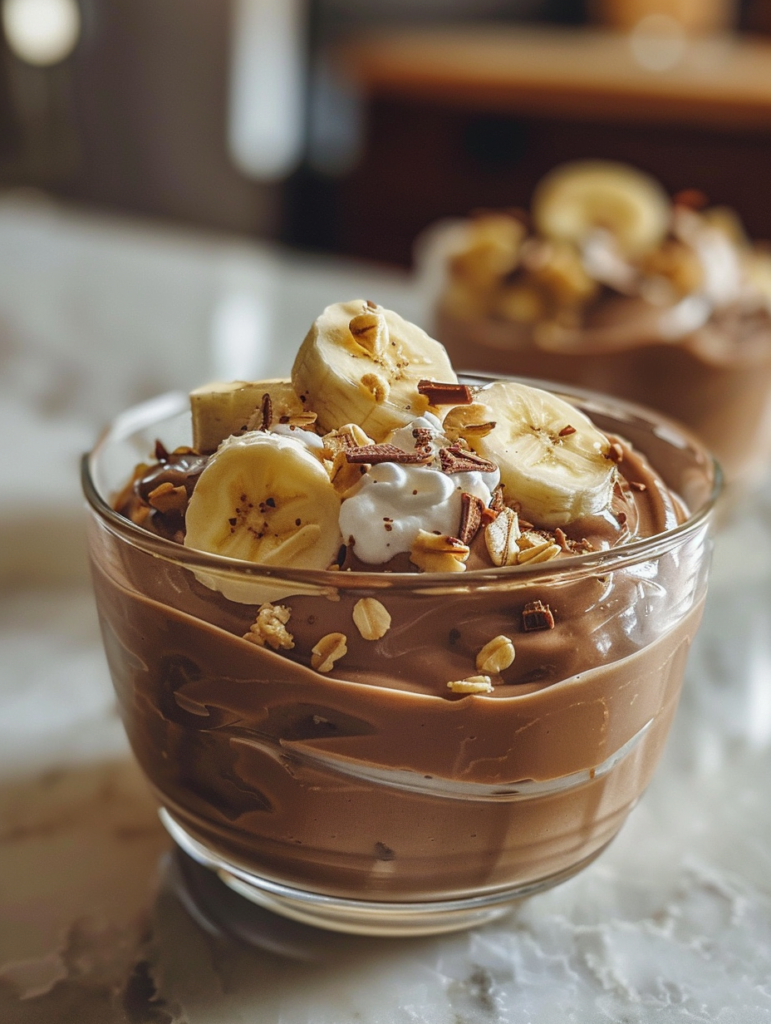 Dessert facile : recette du meilleur pudding à la banane de tous les temps