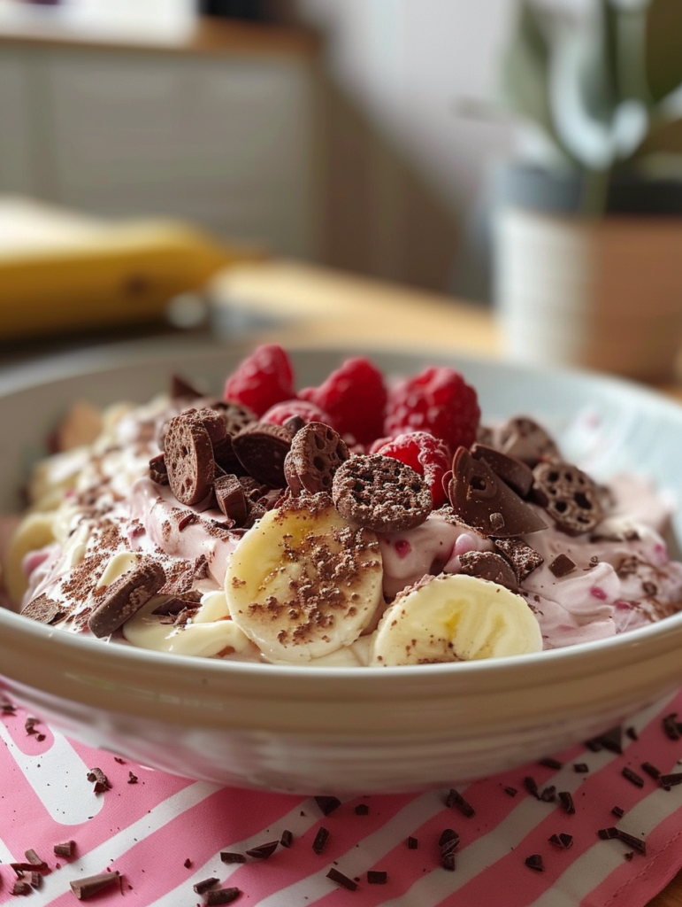 Barres énergétiques au pudding à la banane : dessert facile et rapide