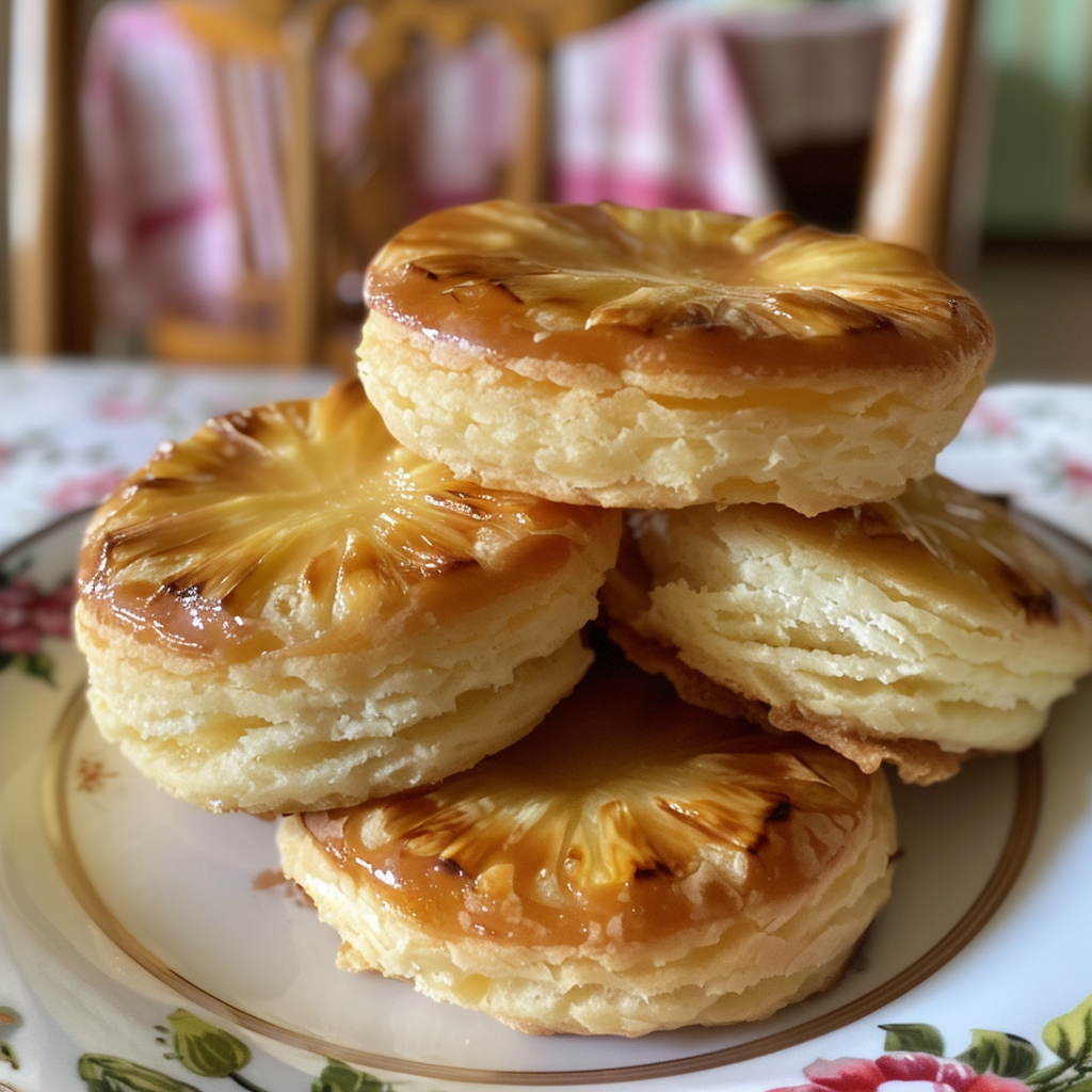 Biscuits renversés à l'ananas faciles et délicieux