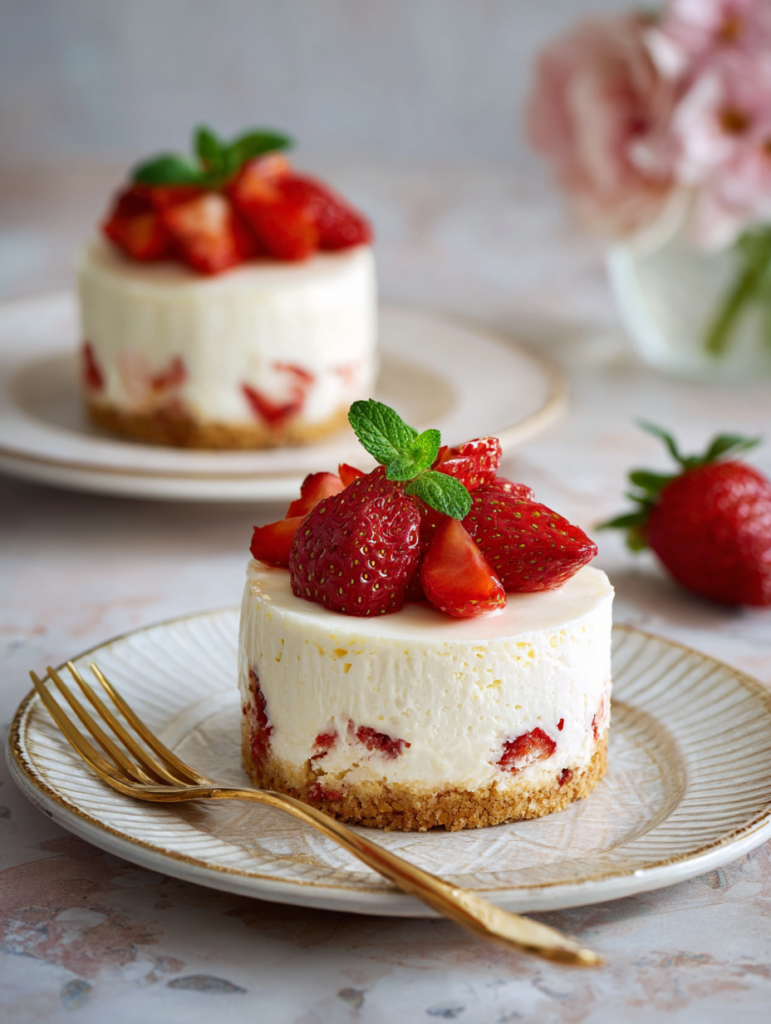 Biscuits au cheesecake et aux fraises - Dessert facile et gourmand