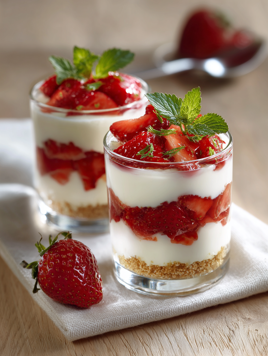 Dessert facile la meilleure recette de verrines fraise mascarpone