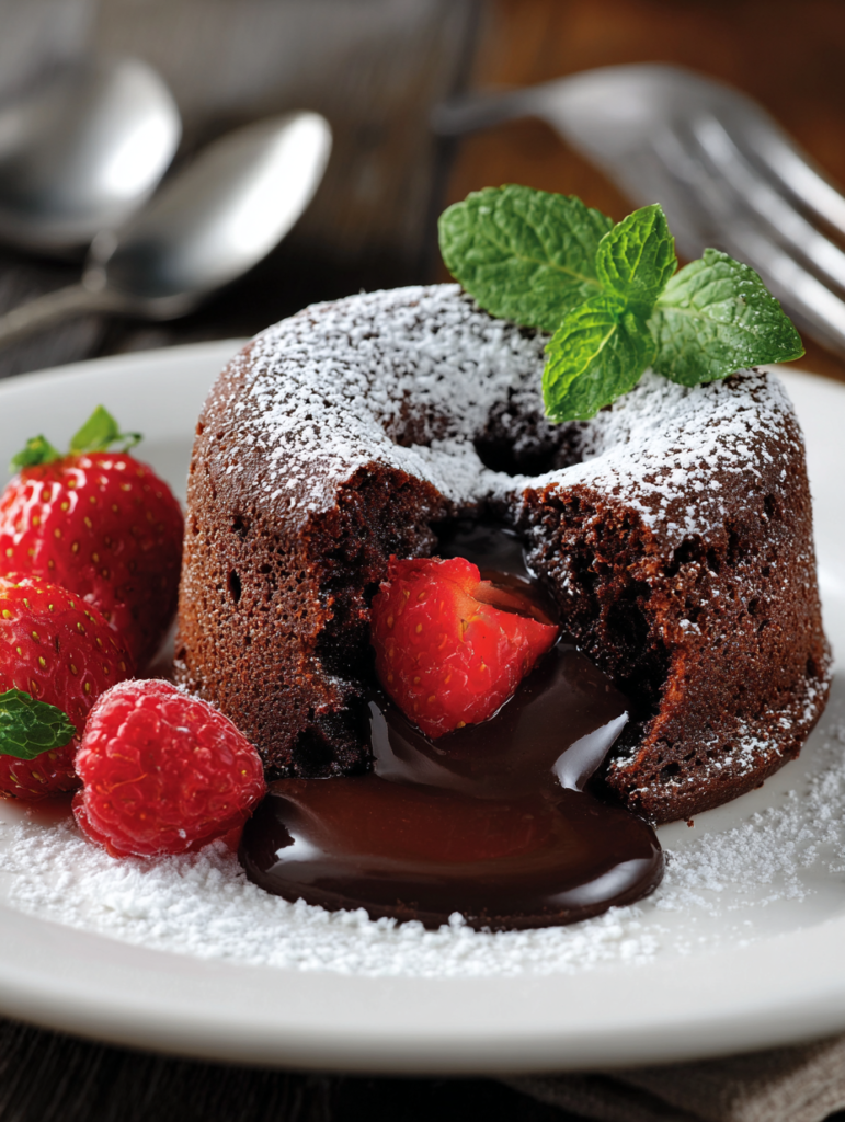 Gâteaux au chocolat fondant rapides et faciles à la friteuse à air