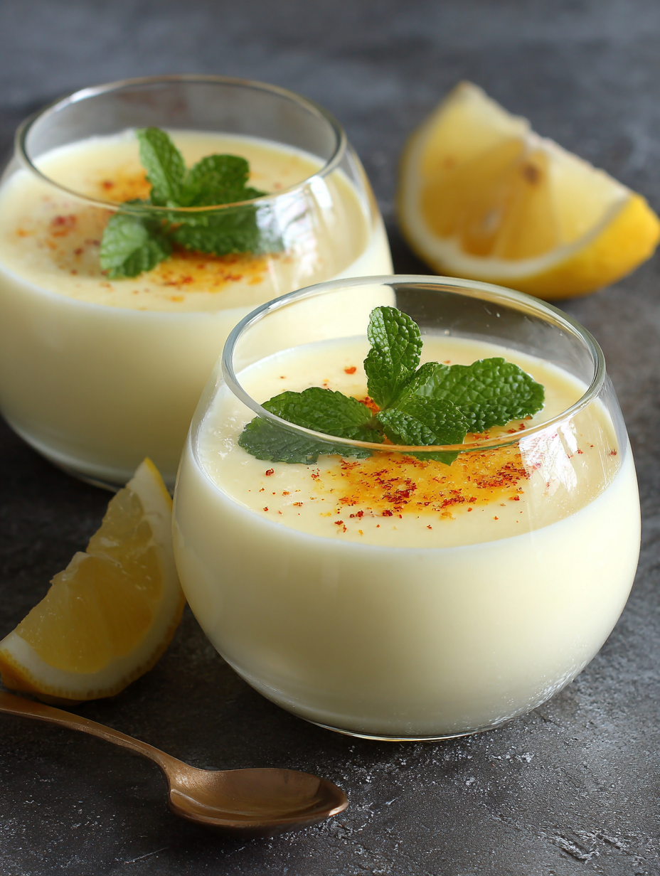 Posset au citron facile dessert facile crémeux en 3 ingrédients