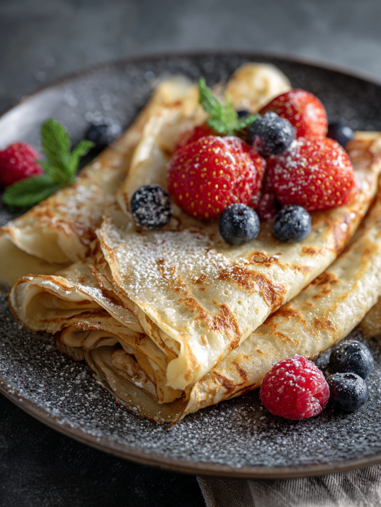 Recette de crêpes rapide et facile (au blender)