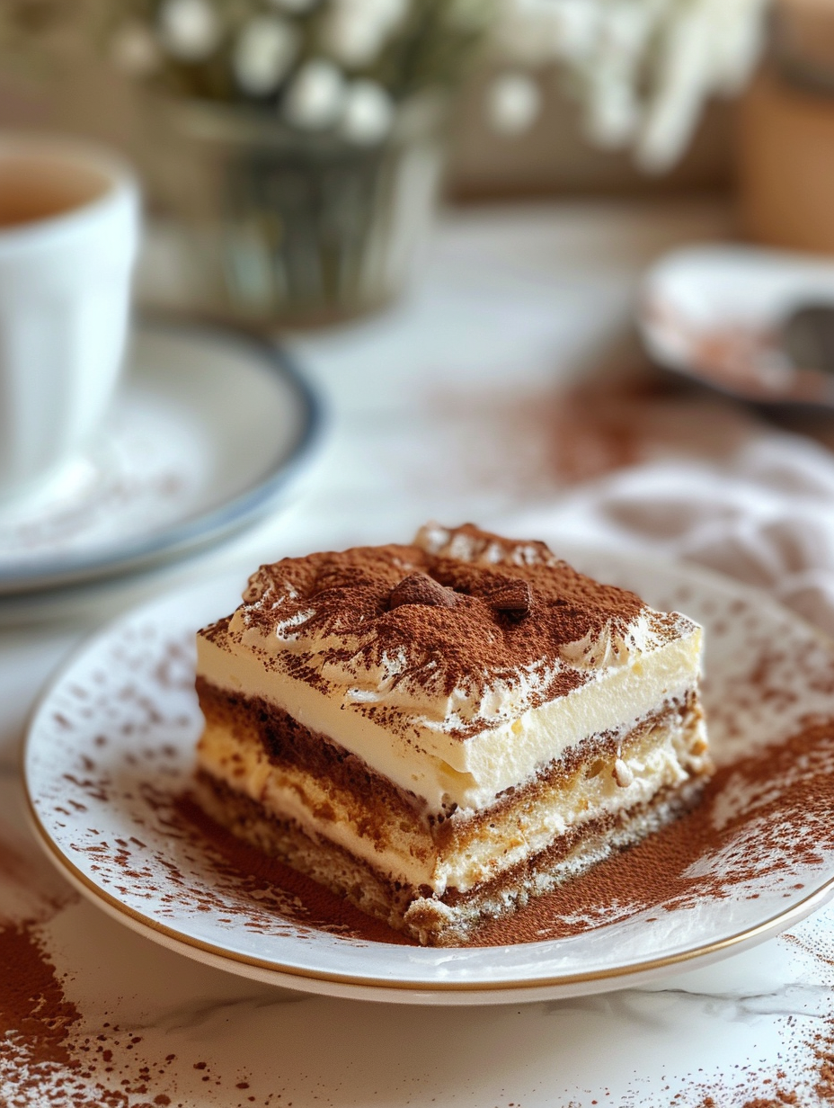 Recette de tiramisu italien : dessert facile et sans cuisson