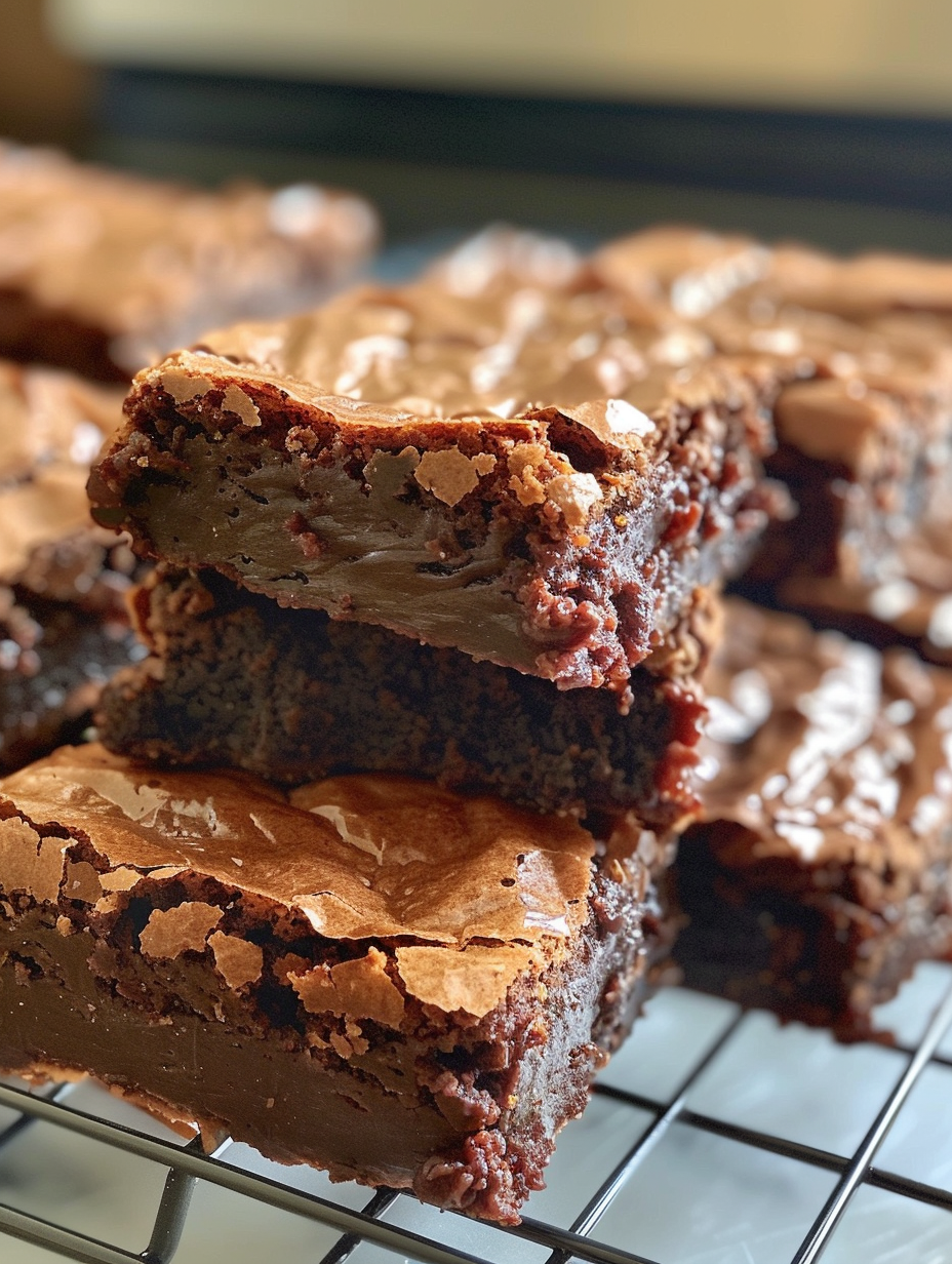 Les meilleurs brownies fondants et moelleux (Brookies) - Savvy Bites