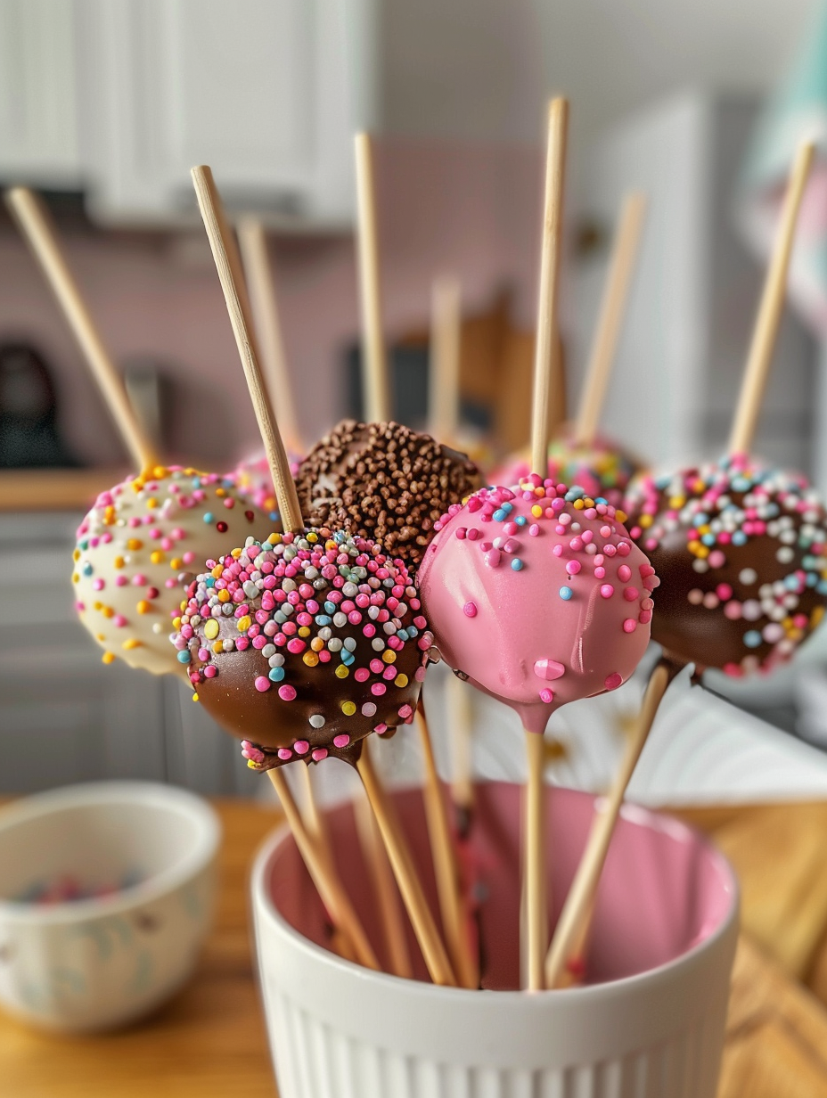 Dessert facile : les MEILLEURS cake pops d'anniversaire façon Starbucks