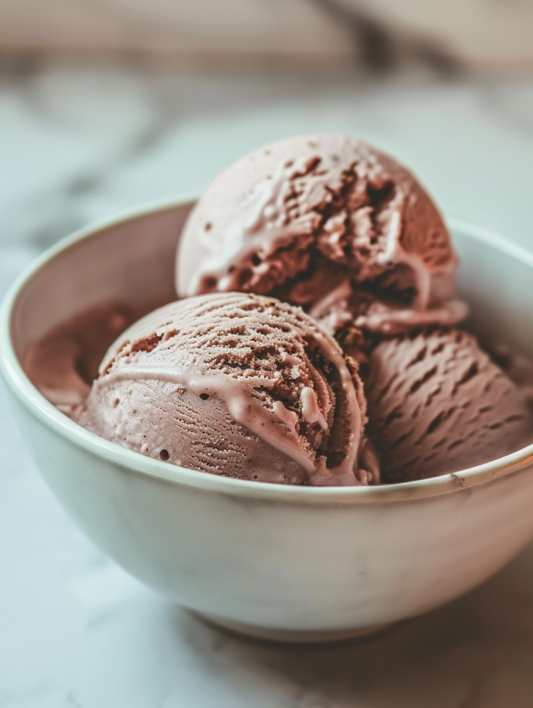 Glace Maison Facile et Crémeuse Sans Sorbetière