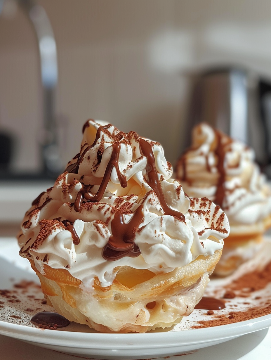 Dessert facile : les Parfaits de Choux à la Crème Vanille