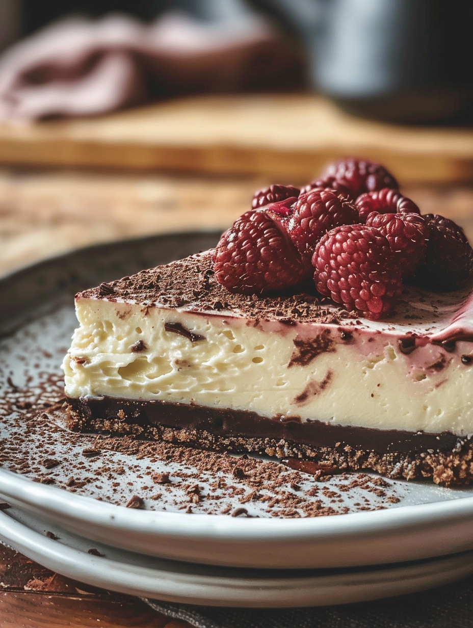Le cheesecake sans cuisson chocolat, un dessert facile et gourmand