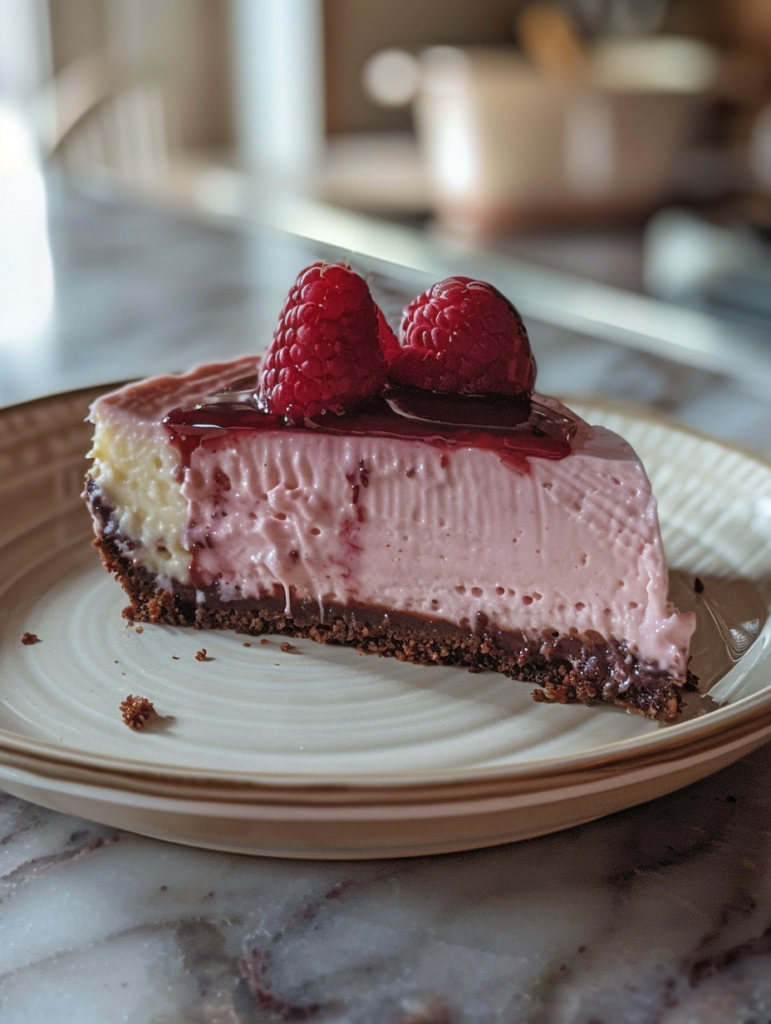 Dessert Facile : Cheesecake Framboise Sans Cuisson Parfait