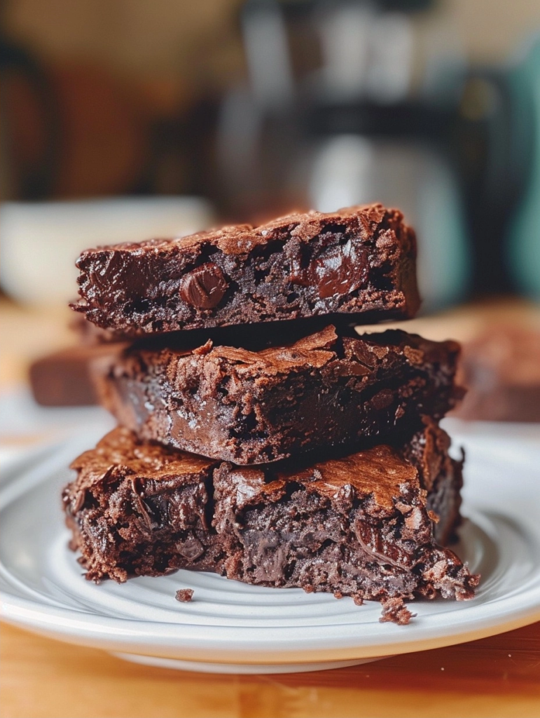 Dessert facile : Brownies fondants au chocolat en Air Fryer