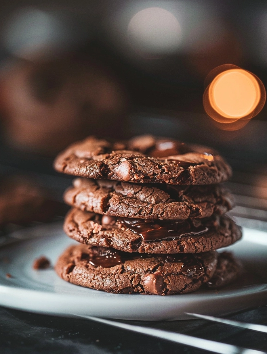 Dessert facile : Cookies pistache Nutella, rapide délicieux