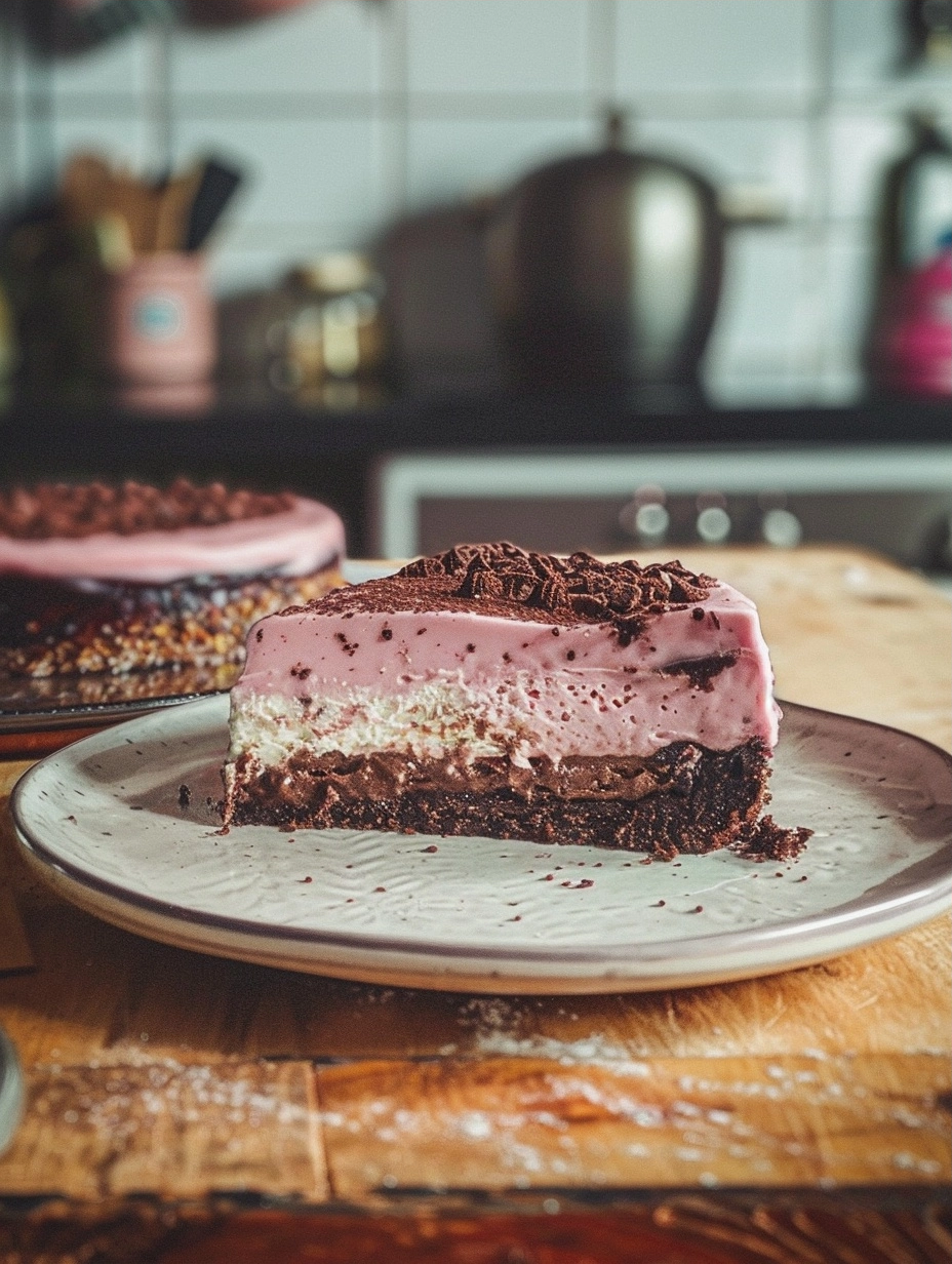 Dessert facile : Gâteau chocolat pistache express et rapide