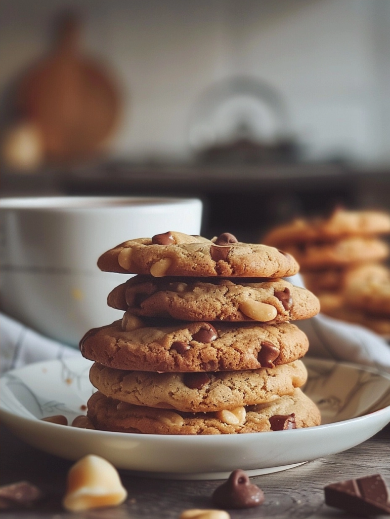 cookies pépites chocolat noisette