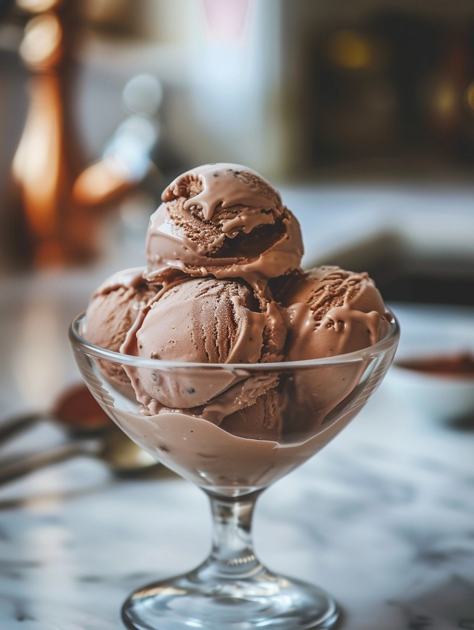 Dessert facile : Coupe de glace isolée sur fond transparent